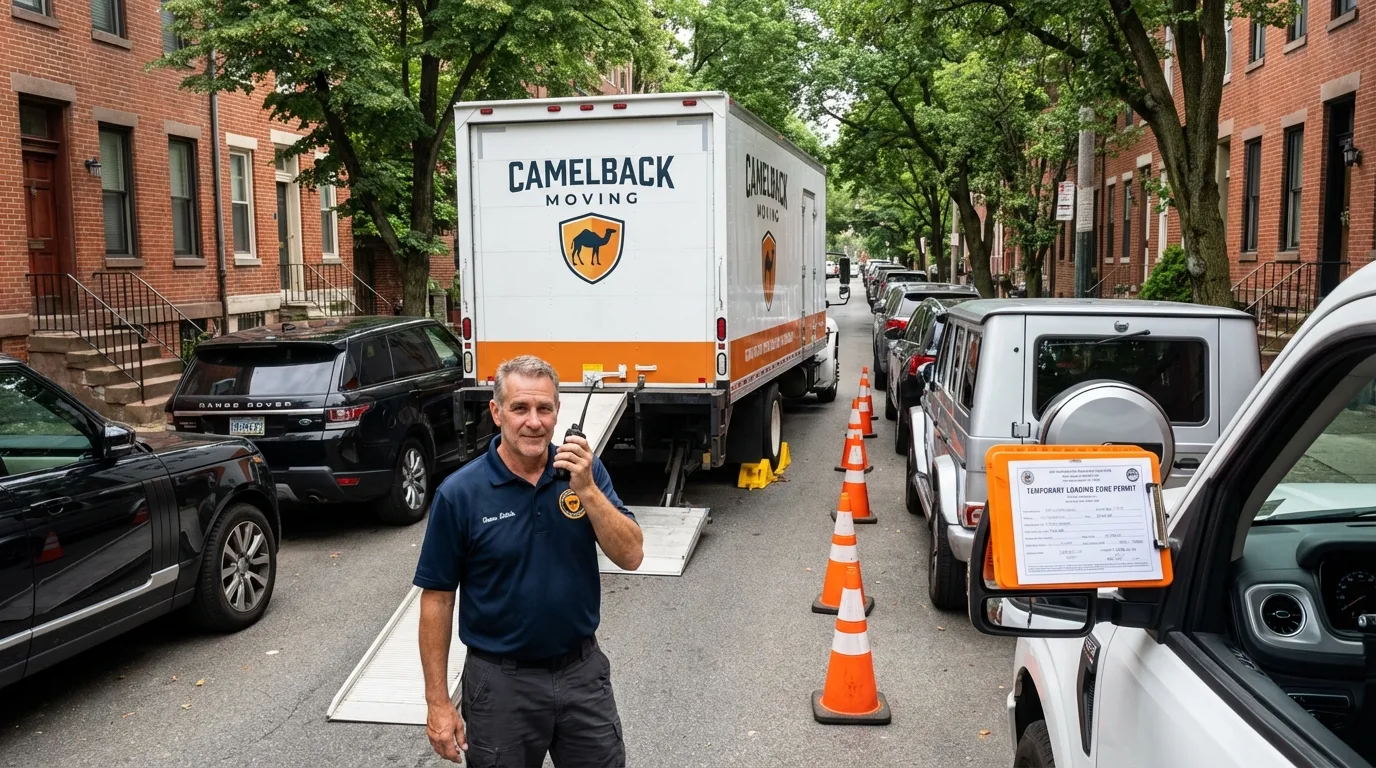 City street loading permit setup in Meadville, PA