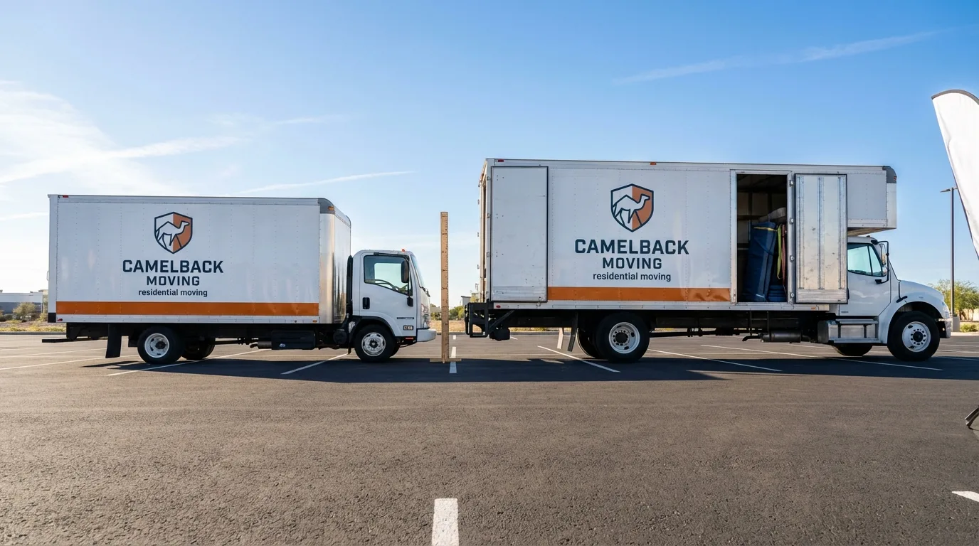 Moving truck size capacity guide in Meadville